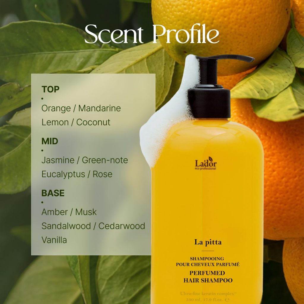 Perfumed Hair Shampoo (La Pitta / Hinoki / Osmanthus)