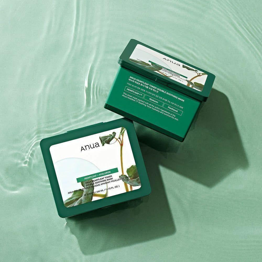 Heartleaf Toner Double Soothing Mask