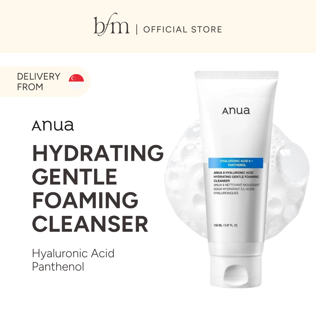 Anua 8 Hyaluronic Acid Hydrating Gentle Foaming Cleanser