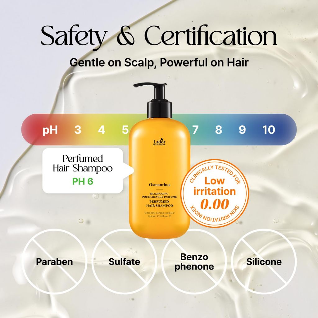 Perfumed Hair Shampoo (La Pitta / Hinoki / Osmanthus)