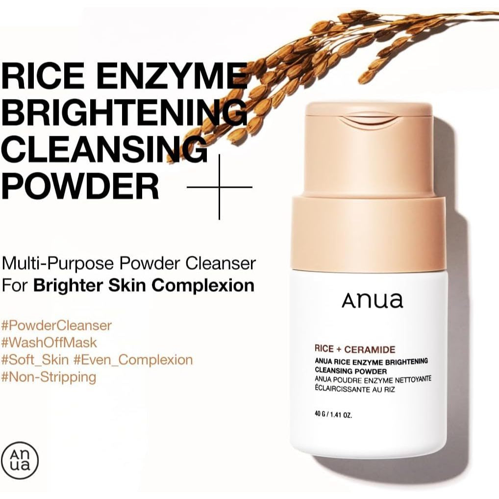 Rice Enzyme Brightening Cleansing Powder