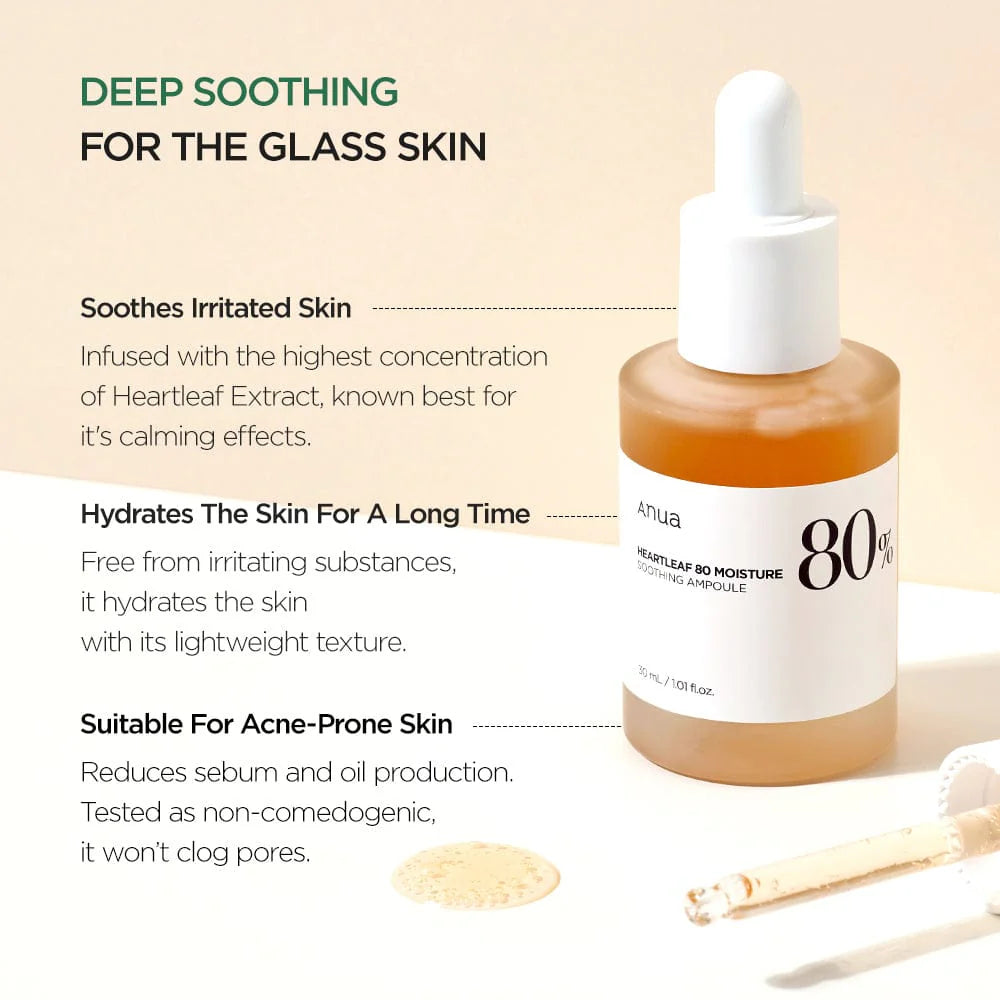 Heartleaf 80 Moisture Soothing Ampoule
