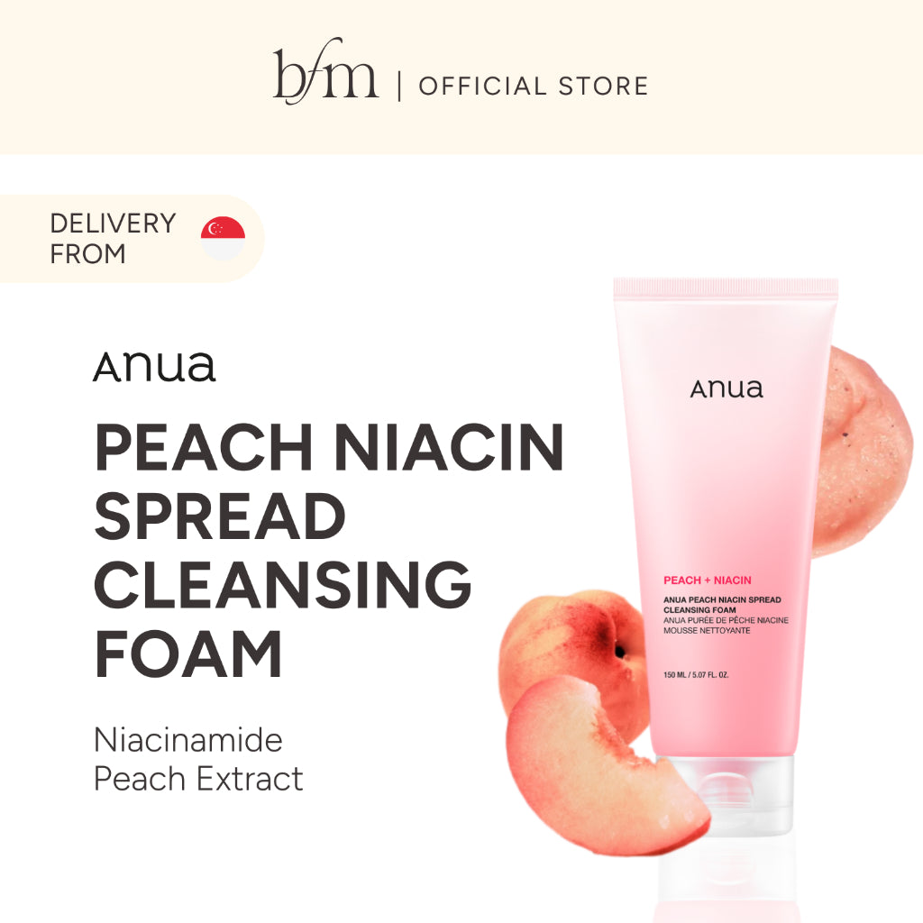 Peach Niacin Spread Cleansing Foam