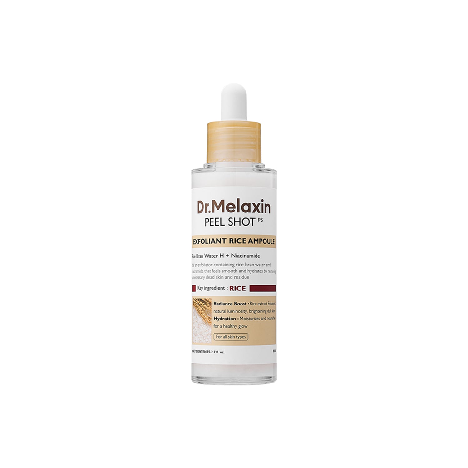 Peel Shot Exfoliant Rice Ampoule
