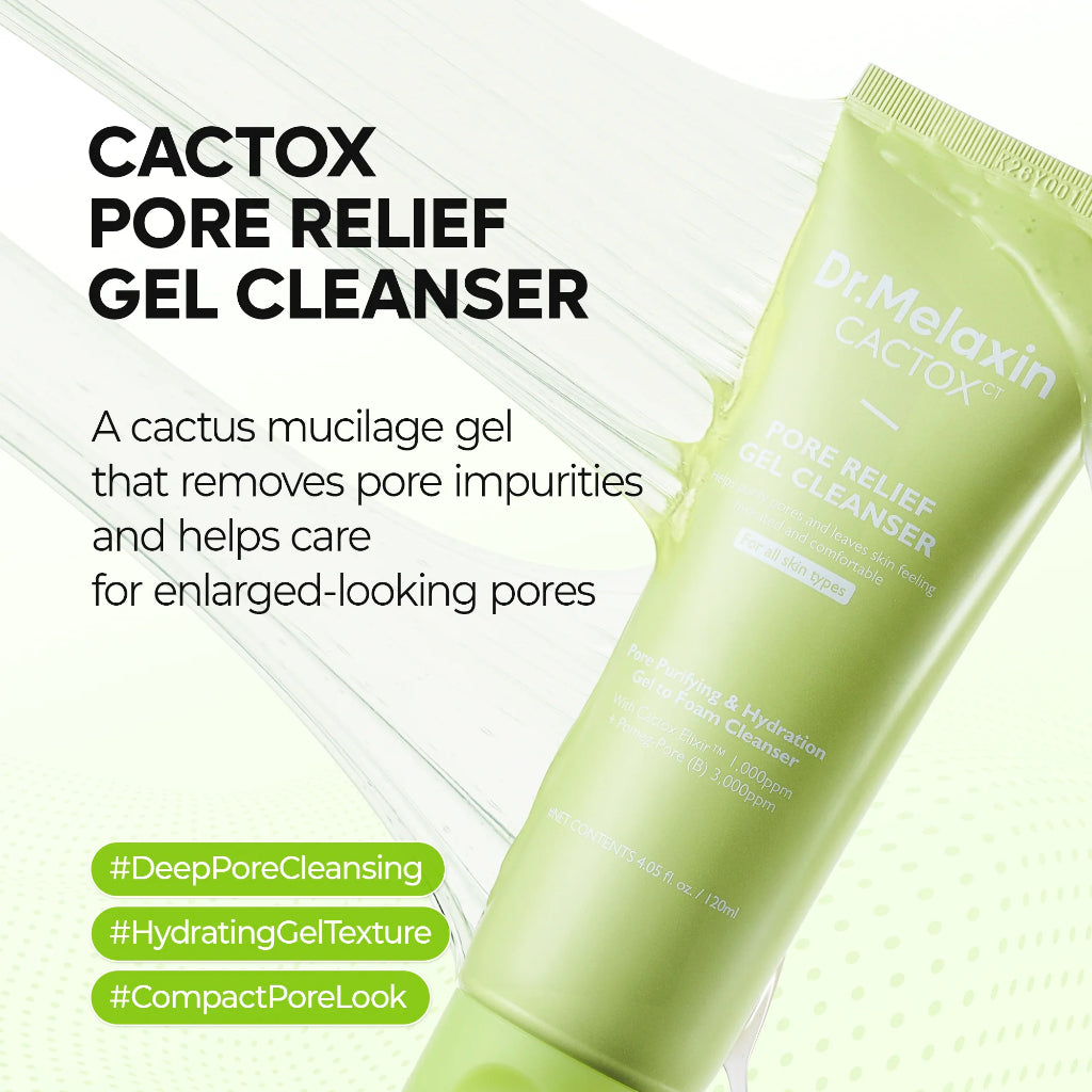 Cactox™ Pore Relief Gel Cleanser