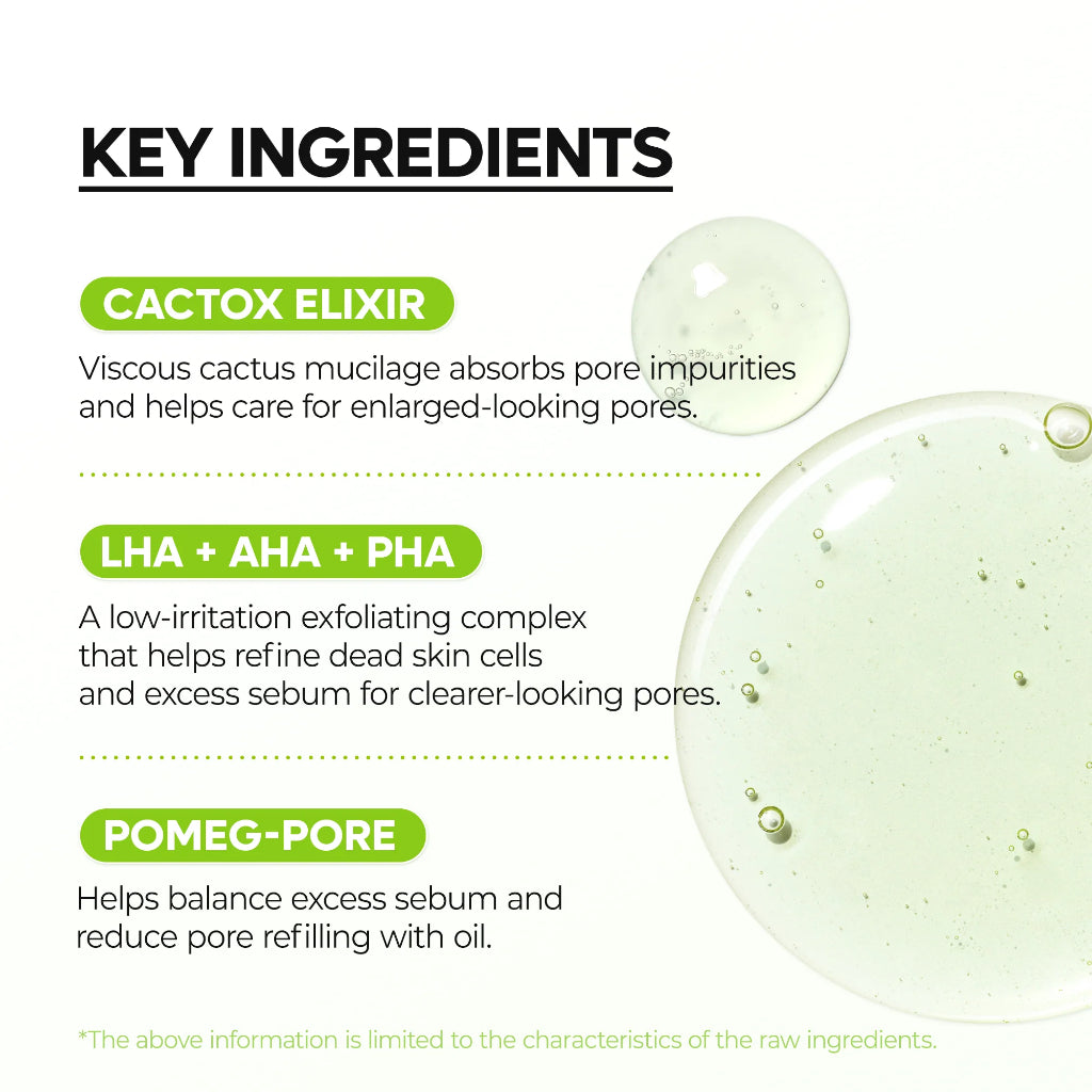 Cactox™ Pore Relief Gel Cleanser