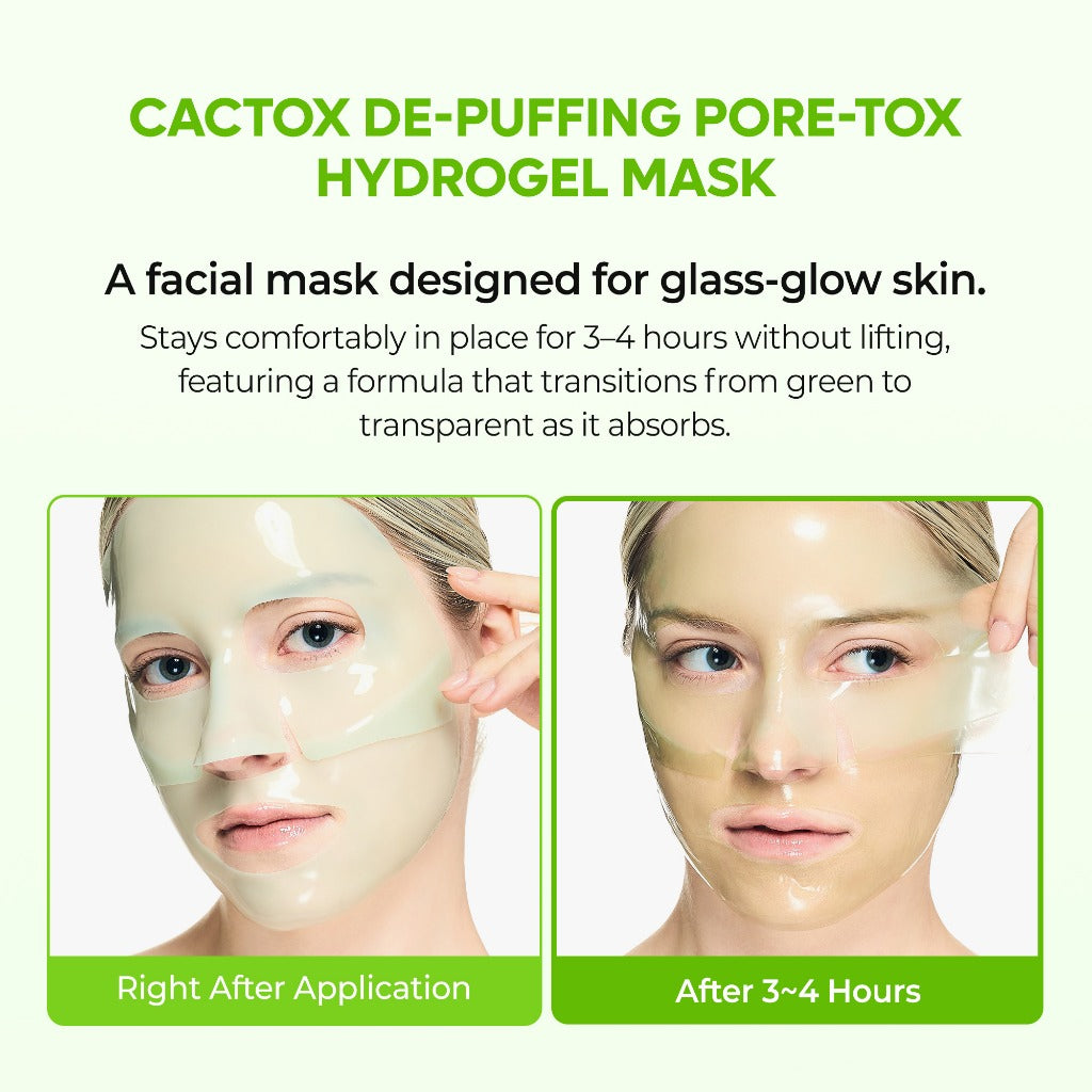 Cactox™ De-Puffing Pore Tox Gel Mask
