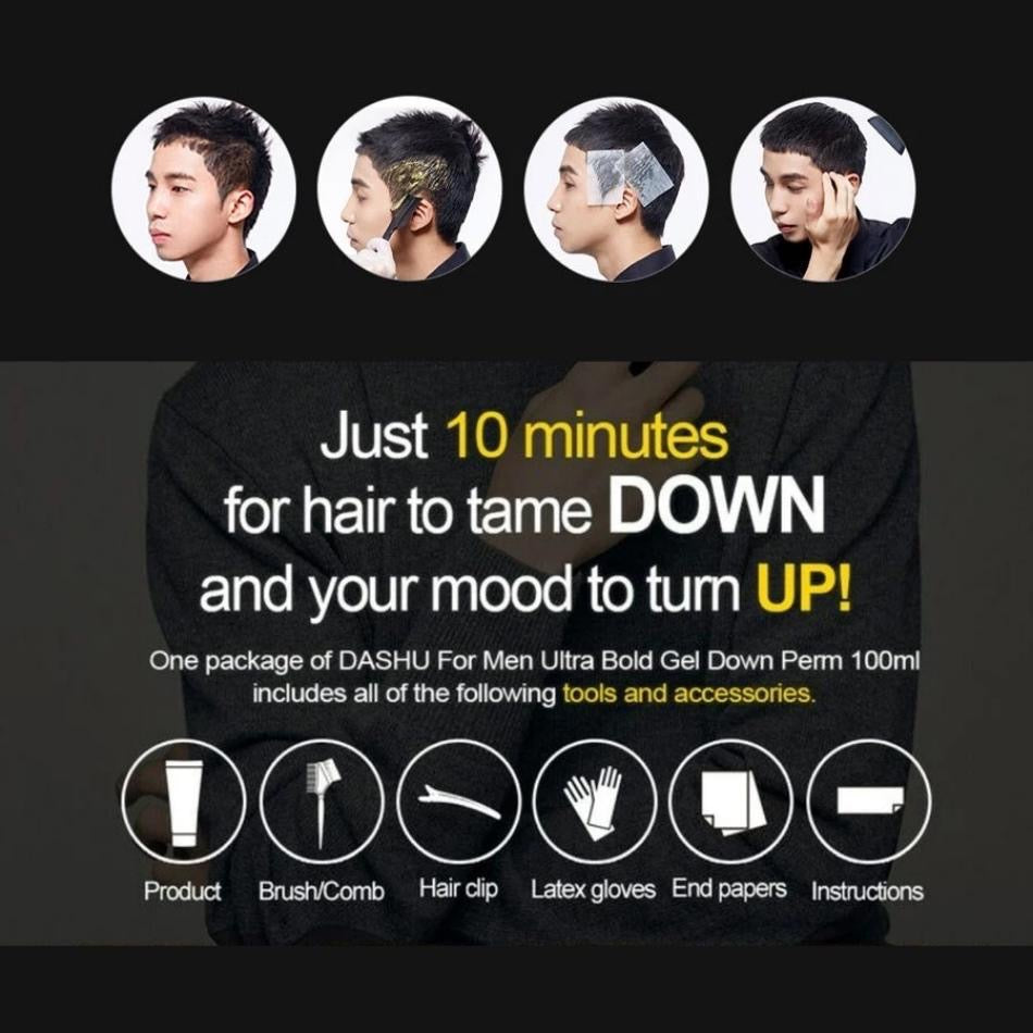 For Men Premium Ultra Bond Gel Down Perm