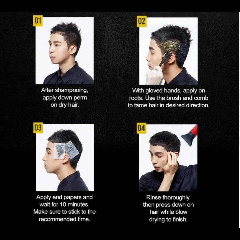 For Men Premium Ultra Bond Gel Down Perm