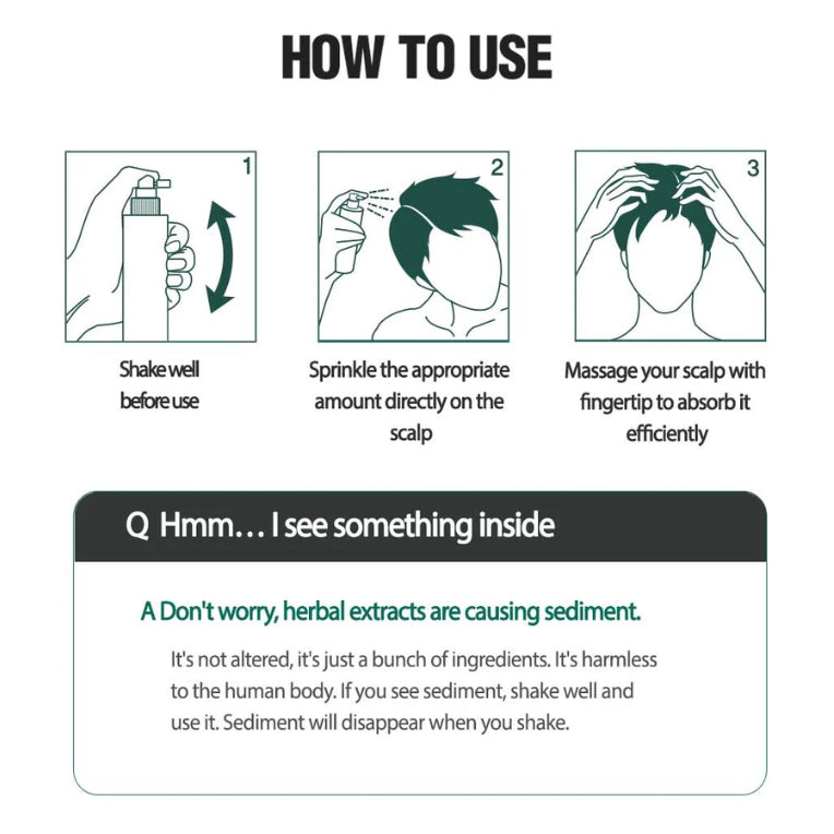 Daily Anti-Hair Loss Herb Hair Tonic