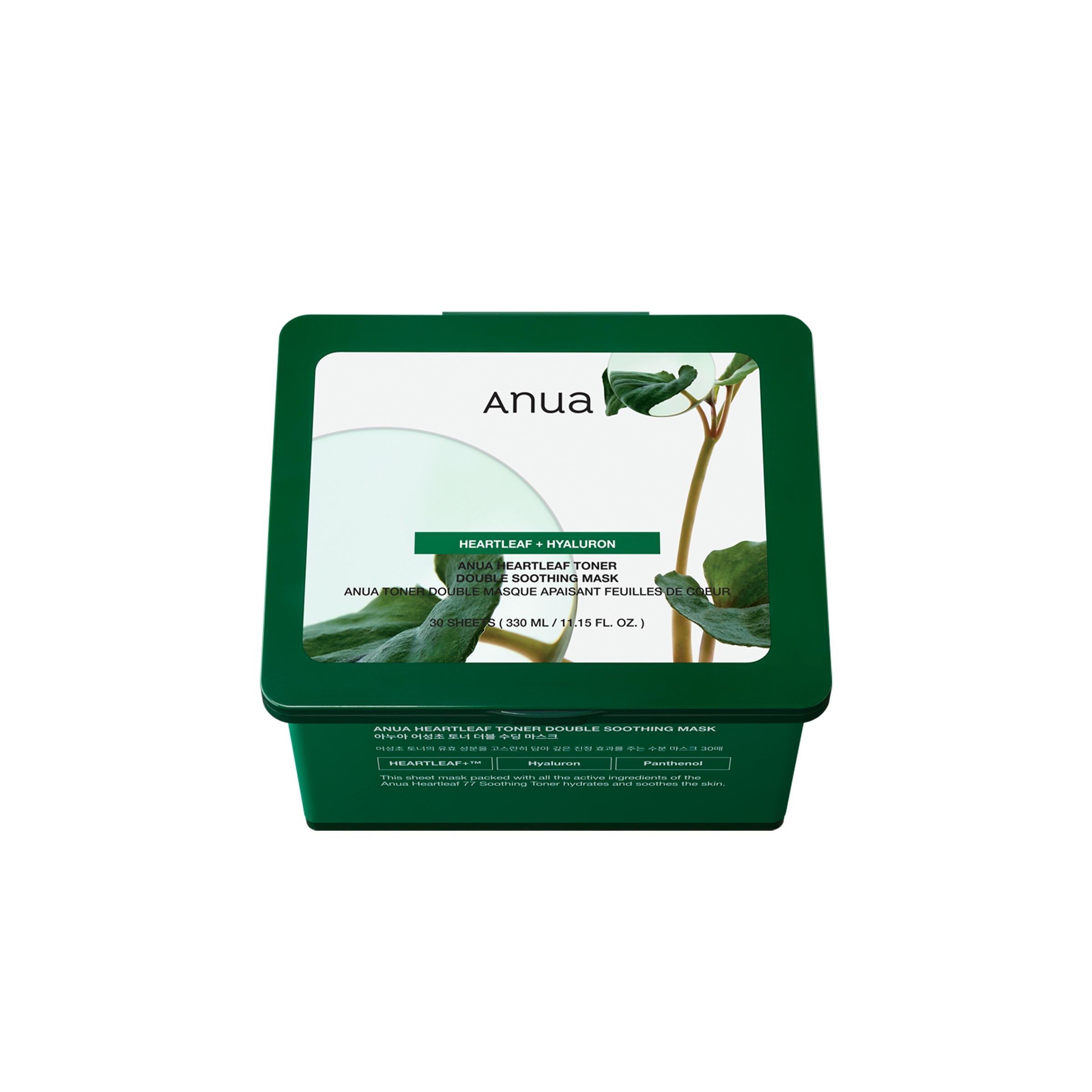 Heartleaf Toner Double Soothing Mask